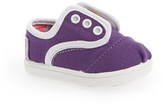 Thumbnail for your product : Toms 'Cordones - Tiny' Slip-On (Baby, Walker & Toddler)