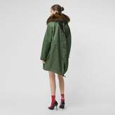 Thumbnail for your product : Burberry Detachable Faux Fur Trim Hood Parka