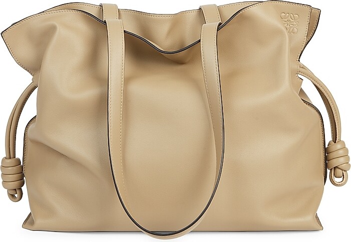 Loewe Women's Large Flamenco Knot Hobo Bag - Clay Green