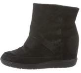 Thumbnail for your product : Vince Ponyhair Wedge Boots
