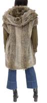 Thumbnail for your product : Stella McCartney Mud Fake Fur Caban