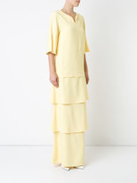 Thumbnail for your product : Osman belted long dress