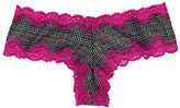 Thumbnail for your product : Sexy Little Things Lace-trim Cheeky Panty