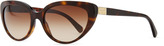 Thumbnail for your product : D&G 1024 D&G Polarized Cat-Eye Sunglasses, Havana