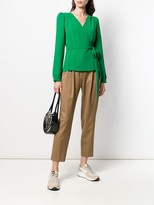 Thumbnail for your product : P.A.R.O.S.H. Tie Waist Blouse