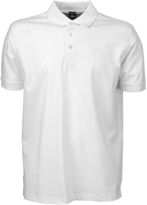 Tee Jays Tee Jays Mens Luxury Stretch Short Sleeve Polo Shirt (White) -  ShopStyle