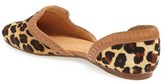 Thumbnail for your product : Jack Rogers 'Contessa' Genuine Calf Hair d'Orsay Flat (Women)
