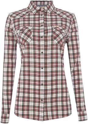 Lee Western slim fit checked shirt