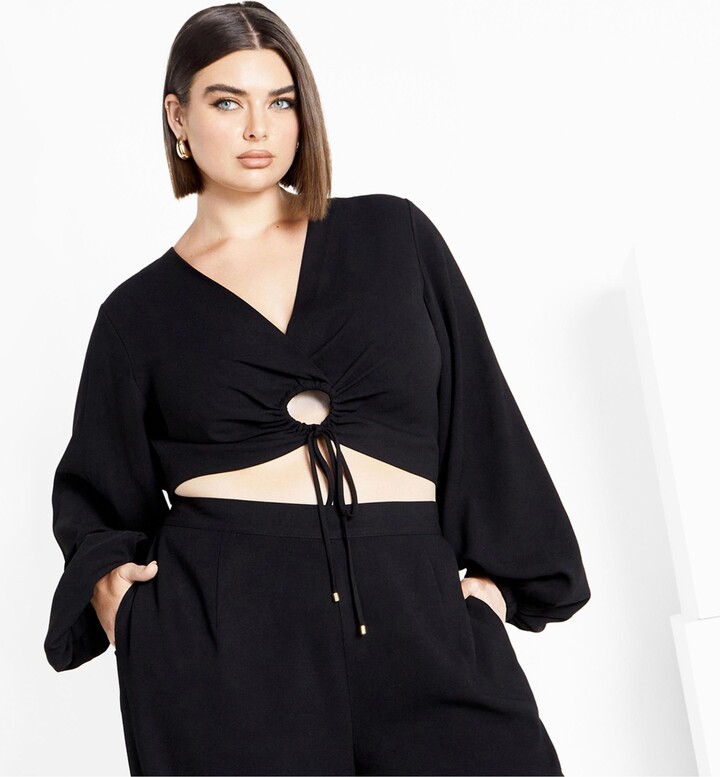 City Chic Women's Plus Size Fiesta Top