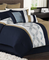 Thumbnail for your product : CLOSEOUT! Carrigan 7 Piece Full Embroidered Comforter Set