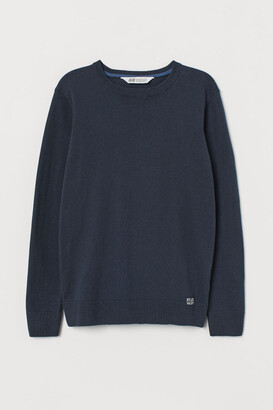 H&M Fine-knit Cotton Sweater