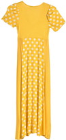 Thumbnail for your product : Velvet Torch Mixed Dot Short Sleeve Maxi Dress