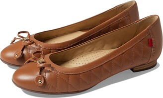 Marc Joseph New York Pearl Street (Cognac Quilted Nappa) Women's Shoes