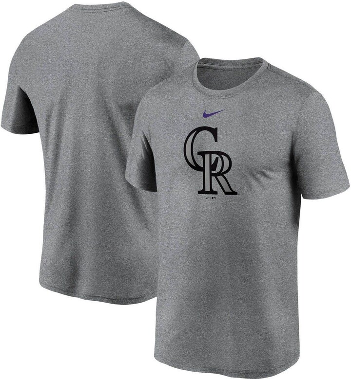 Nike Men's Gray Colorado Rockies Large Logo Legend Performance T-Shirt -  ShopStyle