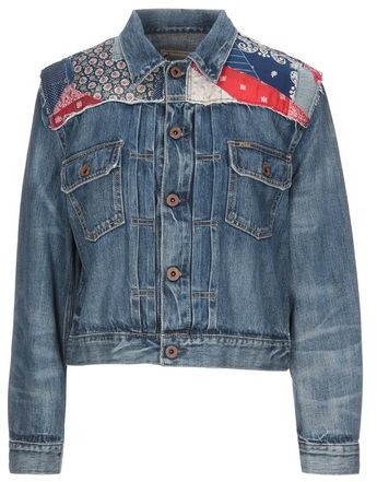 polo black denim jacket