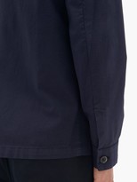 Thumbnail for your product : Barena Cedrone Cotton-blend Canvas Overshirt - Navy