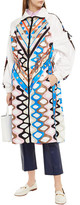 Thumbnail for your product : Emilio Pucci Paneled Printed Shell Coat