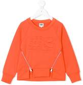 Thumbnail for your product : Karl Lagerfeld Paris embossed hashtag sweatshirt
