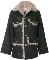 Marc Jacobs - oversized denim pocket jacket