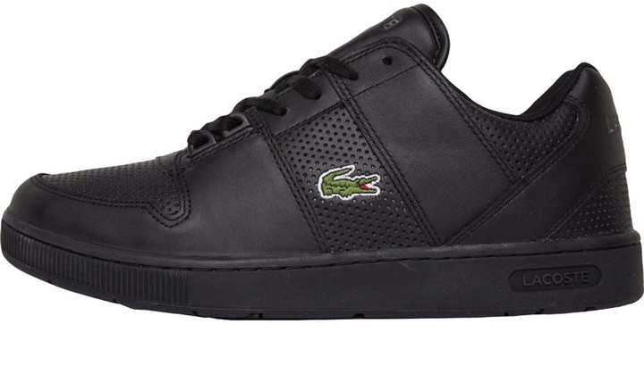 Lacoste Thrill Us Mens Trainers Black Dark Grey Size UK 6-10 Shoes MM699 