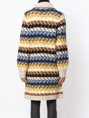 Chloé long knitted cardigan