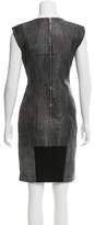 Thumbnail for your product : Kimberly Ovitz Embossed Leather Dress