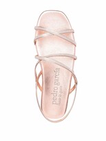 Thumbnail for your product : Pedro Garcia Babel metallic strappy sandals