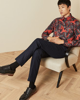 Thumbnail for your product : Ted Baker PARODOT Parrot print cotton shirt