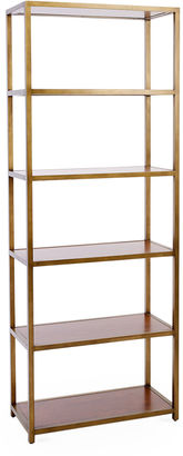 Hooker Furniture NYPL 80 Bookcase, Gold