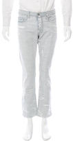 Thumbnail for your product : Christian Dior Five-Pocket Painted Jeans