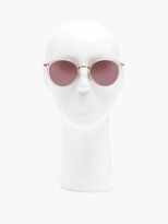 Thumbnail for your product : Isabel Marant Sunglasses Windsor Round Acetate Sunglasses - Nude