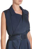 Thumbnail for your product : Jason Wu Crepe Back Satin Belted Wrap Dress