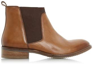 Dune London Quote Leather Ankle Boots