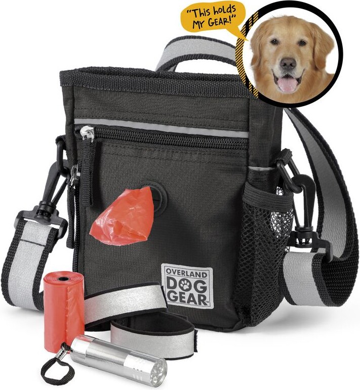 Mobile Dog Gear Day/Night 6pc. Walking Bag w/ A cessories