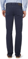 Thumbnail for your product : Canali Regular-Fit Garment-Dyed Stretch-Cotton Jeans