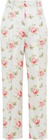 Thumbnail for your product : Prada Butterfly Print Trousers