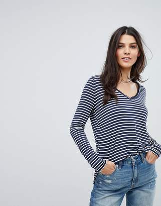 Abercrombie & Fitch Slouchy Long Sleeve T-Shirt