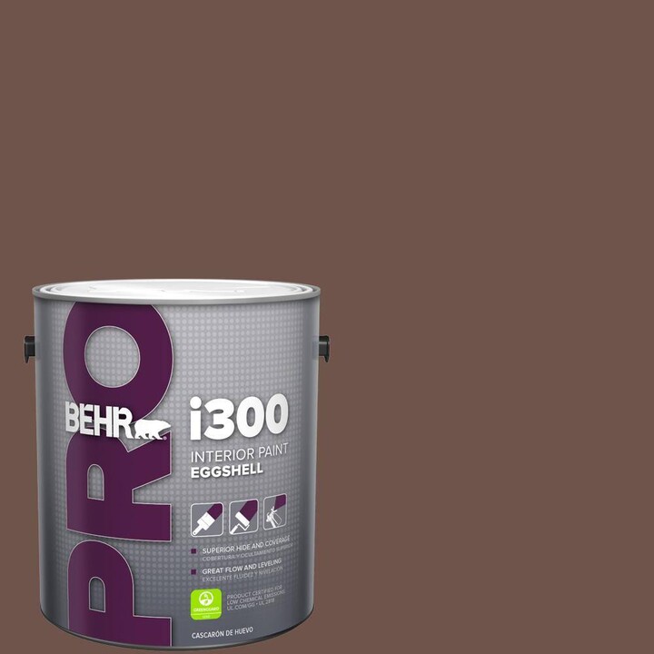 BEHR PRO 1 gal. #N150-6 Coffee Beans Eggshell Interior Paint