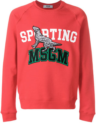 MSGM branded sweatshirt