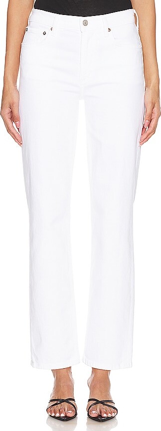AGOLDE Kye Mid Rise Straight Crop Jeans