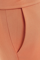 Thumbnail for your product : Jonathan Simkhai Florence Belted Stretch-crepe Kick-flare Pants