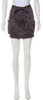 Thumbnail for your product : Robert Rodriguez Mini Twill Skirt Grey Mini Twill Skirt