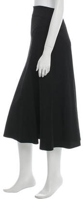 Yohji Yamamoto Midi A-Line Skirt