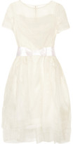 Thumbnail for your product : Lanvin Layered Silk-organza Dress - Off-white