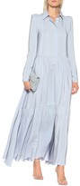 Thumbnail for your product : Ryan Roche Silk maxi dress