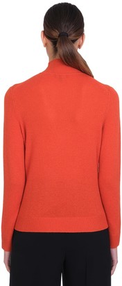 Theory Knitwear In Orange Cashmere