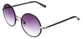 Thumbnail for your product : The Row Gradient Round Sunglasses