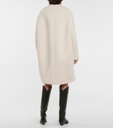 Thumbnail for your product : Isabel Marant Darey wool-blend coat