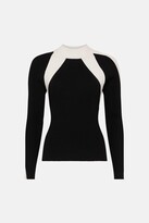 Thumbnail for your product : Long Sleeve Knitted Funnel Neck Jumper