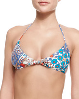Thumbnail for your product : Marc by Marc Jacobs Maddy Botanical-Print Swim Top